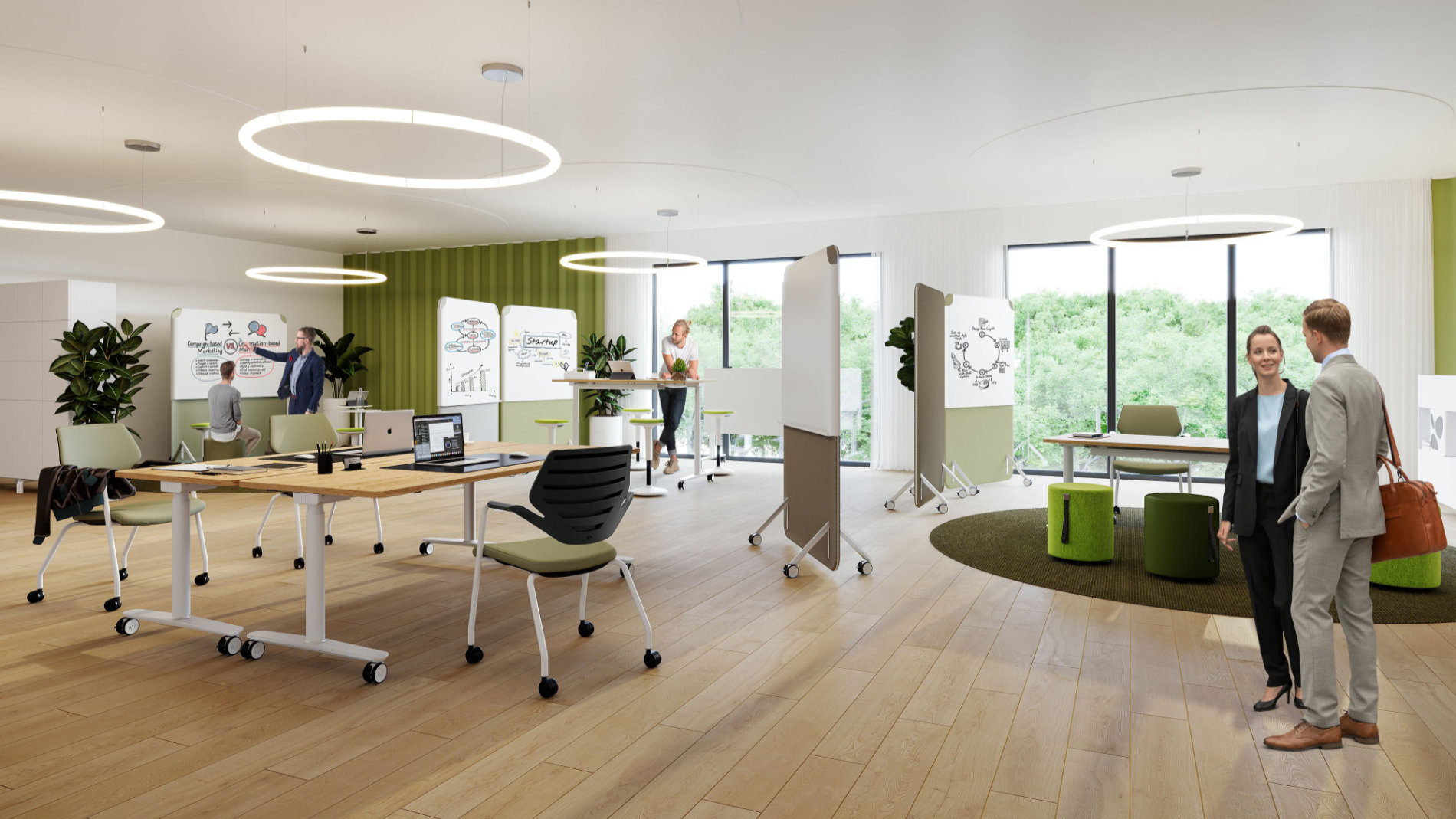 König + Neurath AG: new or redesigned working environments