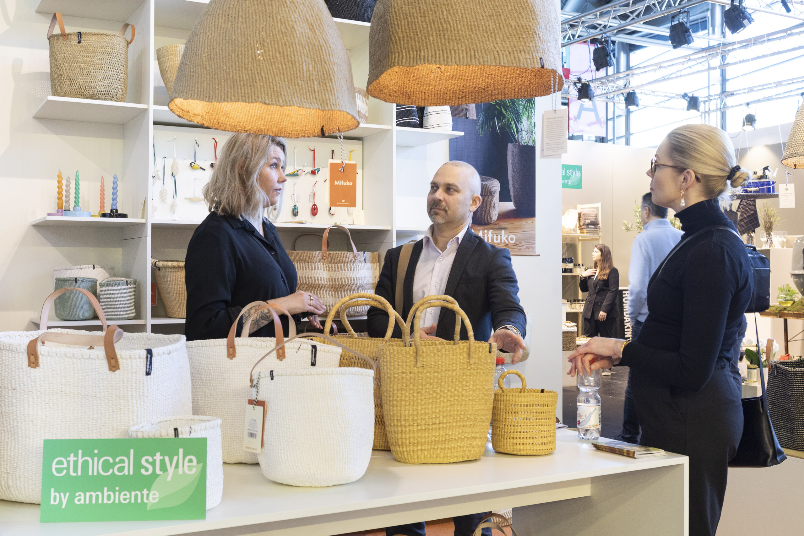 The baskets, bags and home accessories from the Finnish company Mifuko