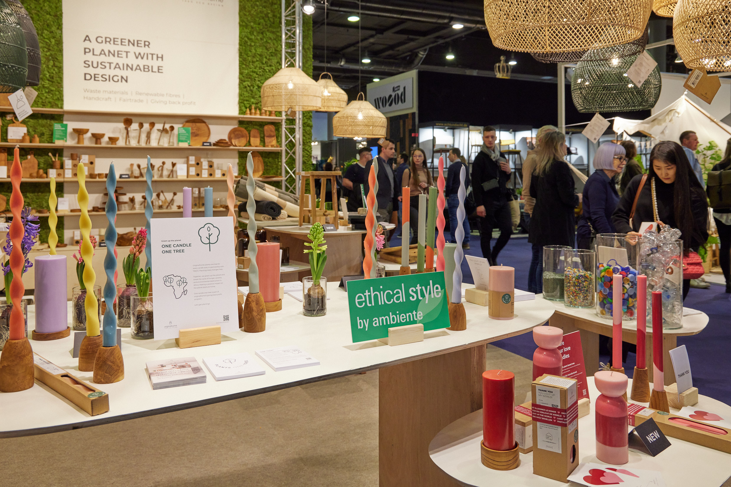 Sustainable products from the Original Home label at Ambiente