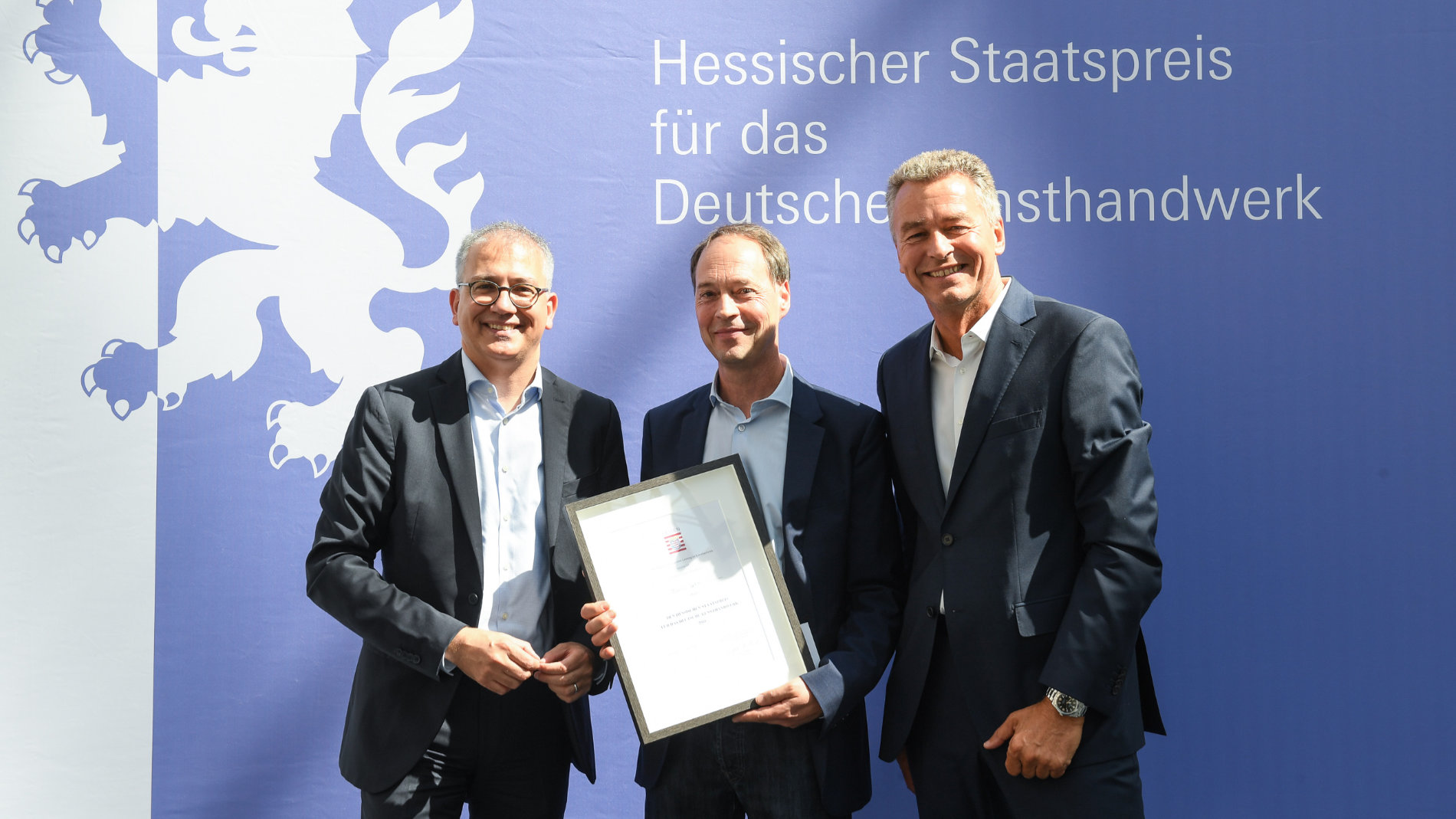 Verleihung des Hessischen Staatspreises in Frankfurt am Main