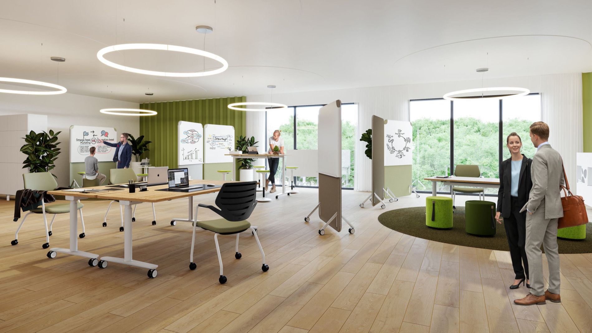 New Work in Contract Business: Individual solutions for modern working  environments