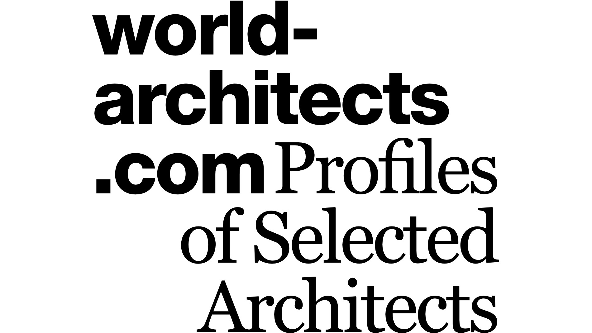 World architects Logo