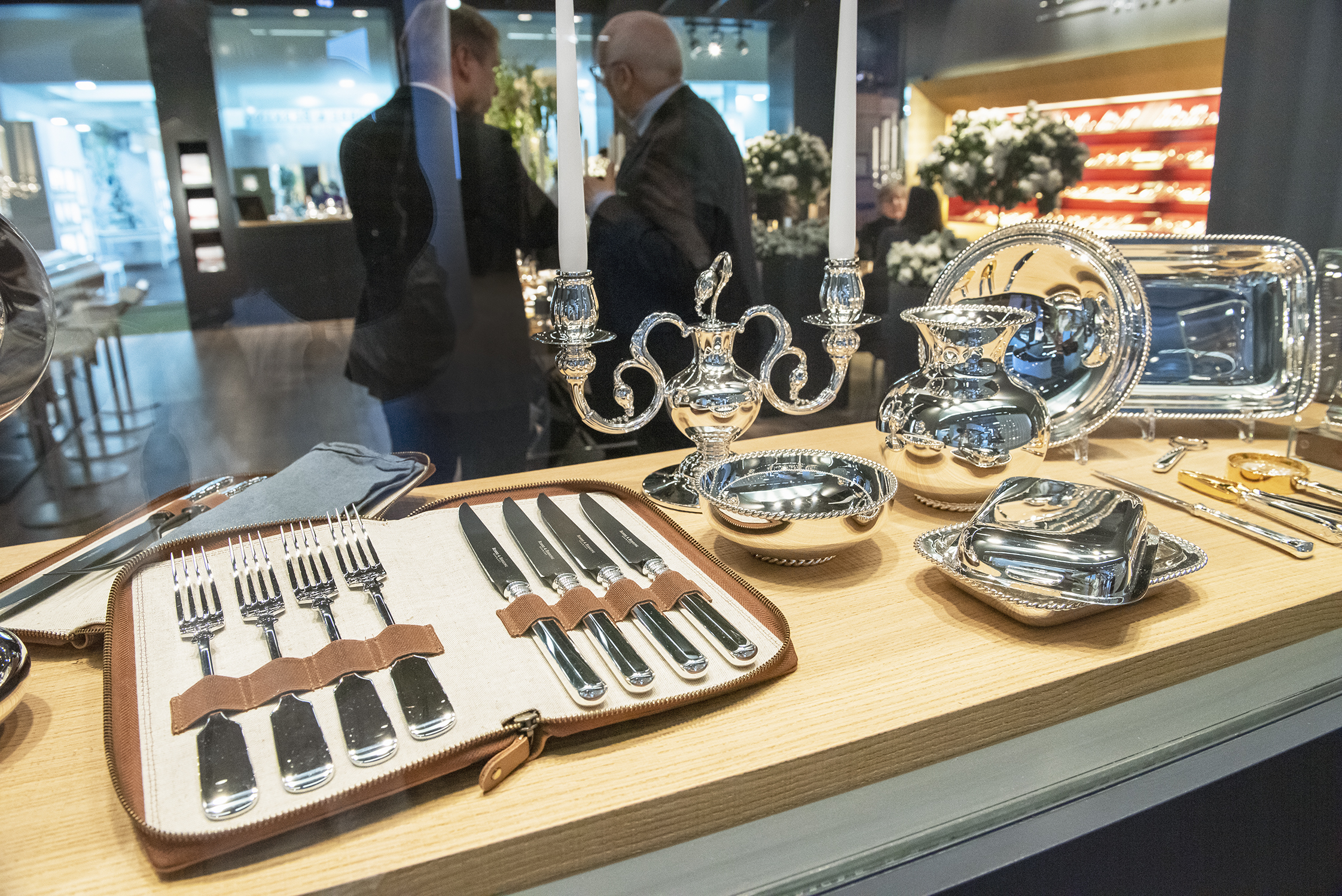 Robbe & Berking shows at Ambiente 2023 high quality silverwear, which immediately catches the eye of every viewer