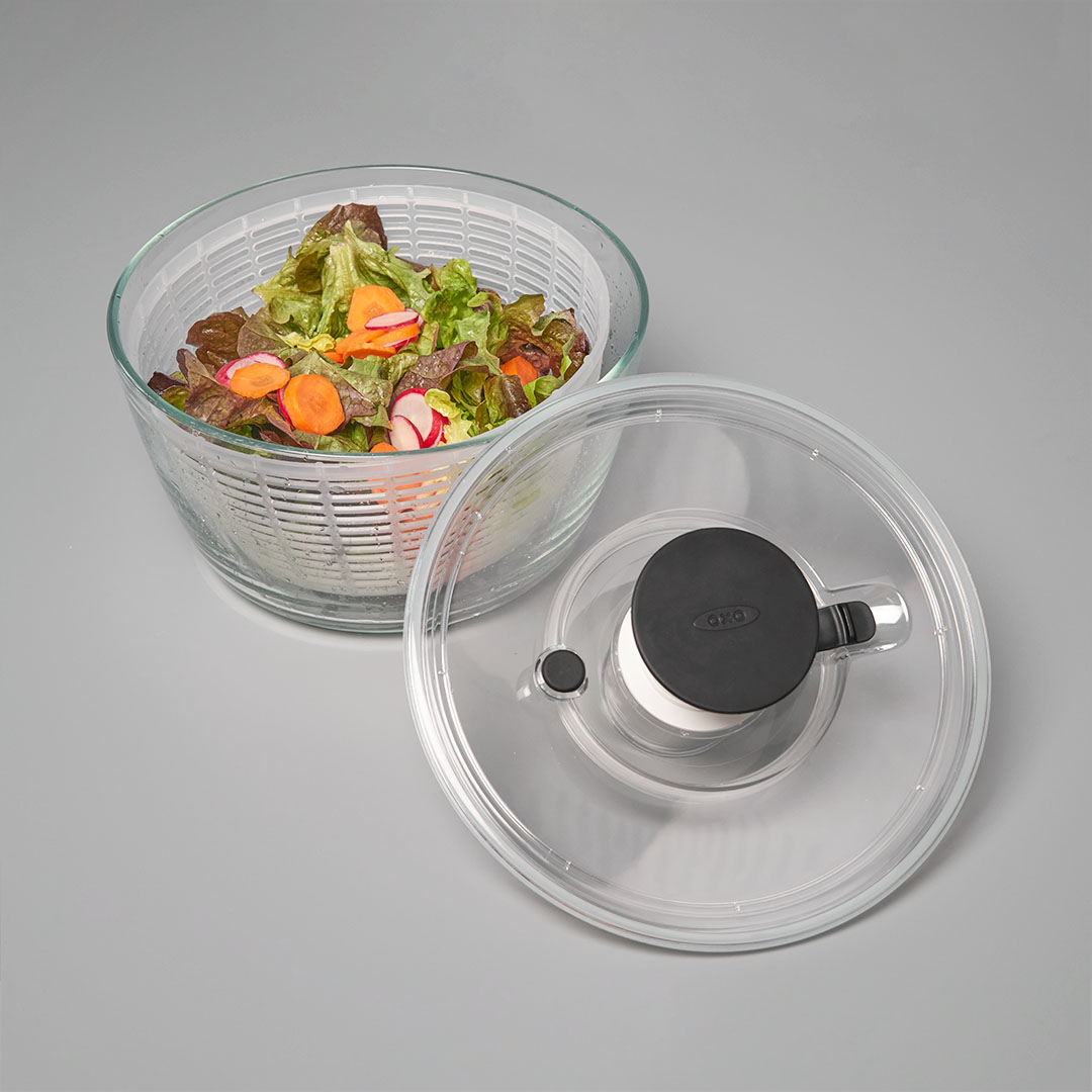 Glass Salad Spinner / OXO