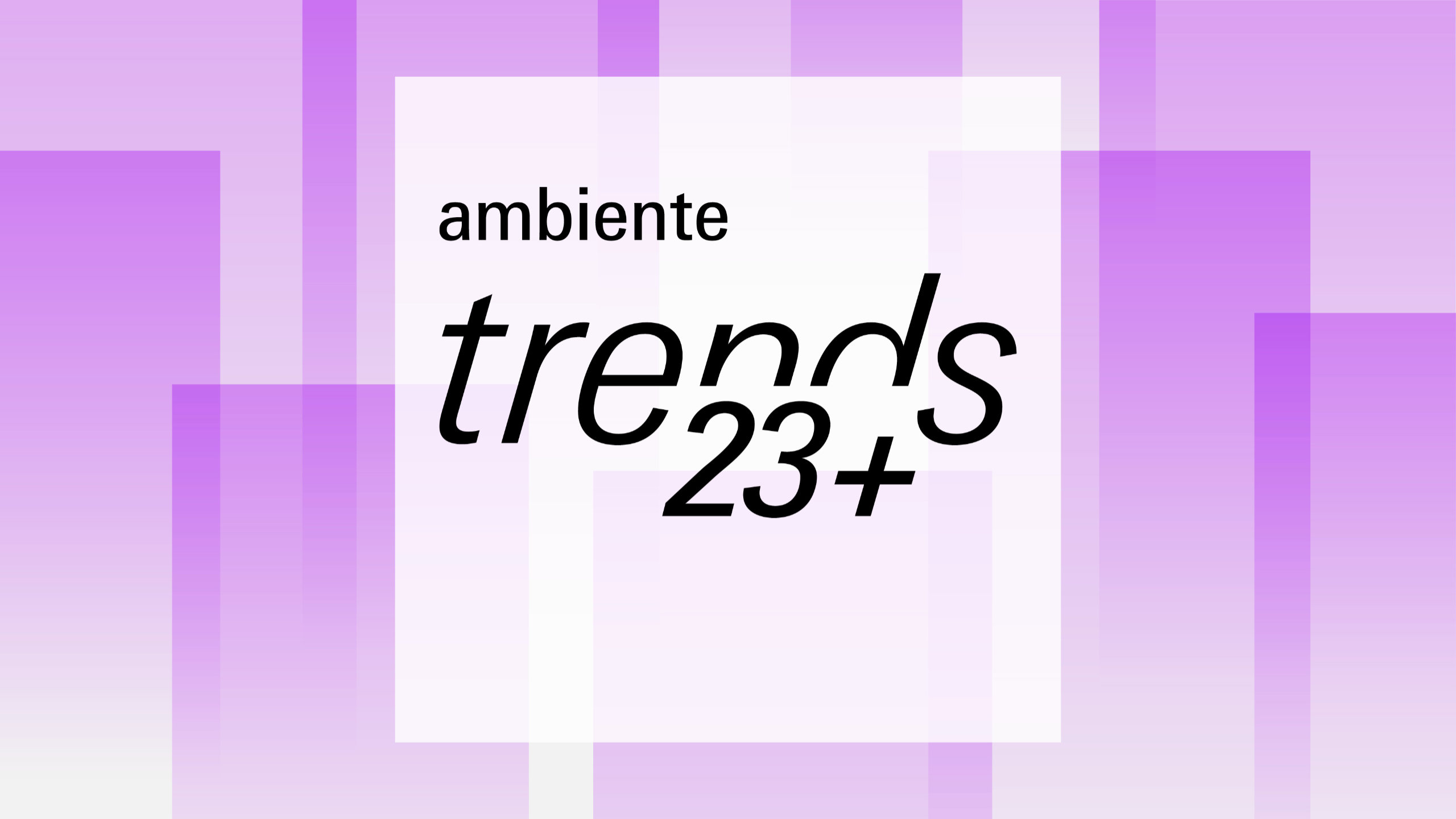 Ambiente Trends 23+ Cover Trendbroschüre