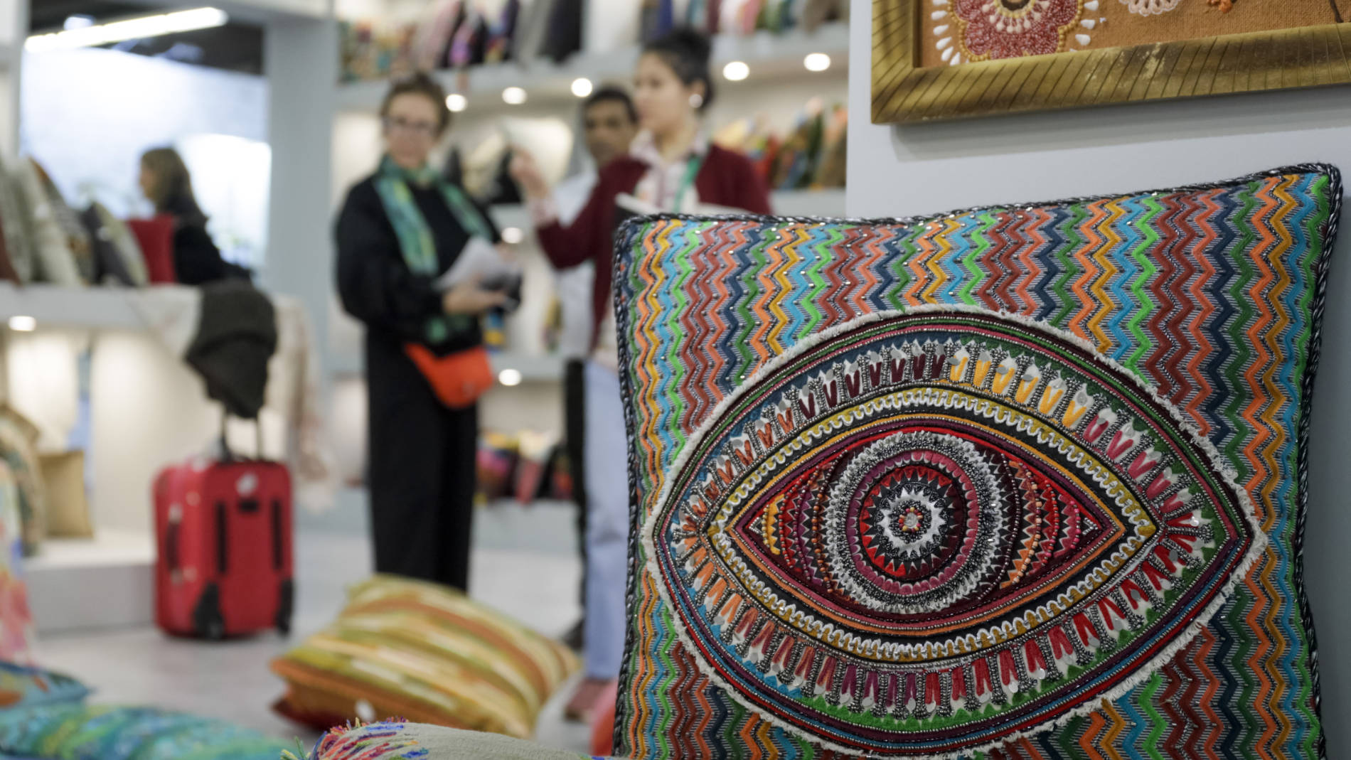 Home textiles at Ambiente