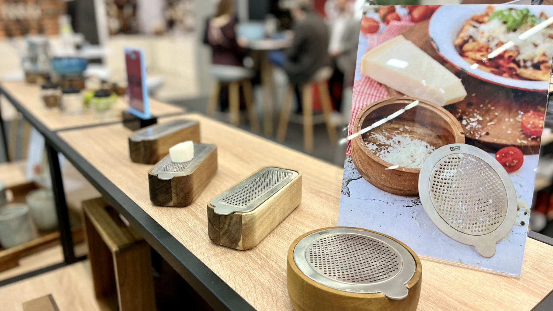 Parmesan grater at the Ambiente