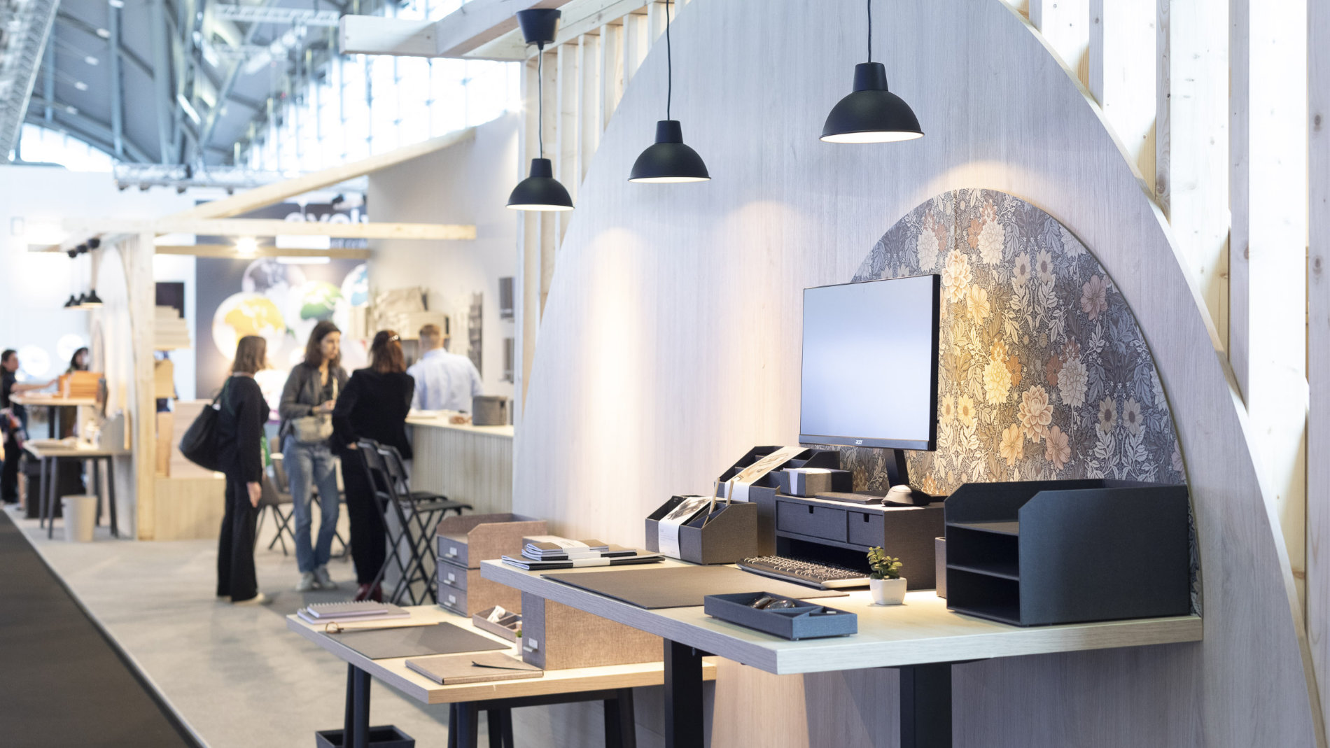 Office furniture and materials at Ambiente