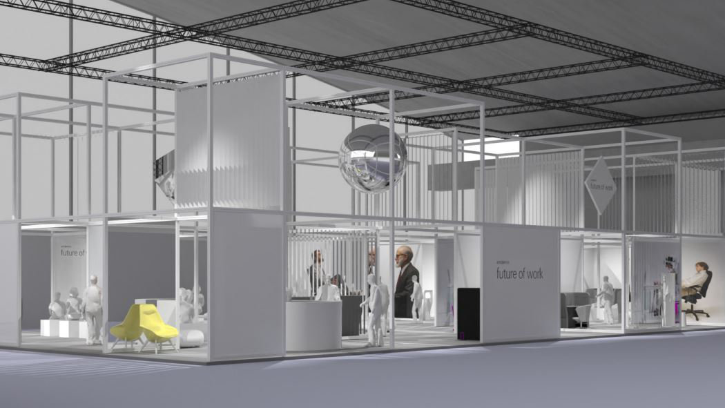 Future of Work Area 2025 showcases modern workspace solutions at Ambiente