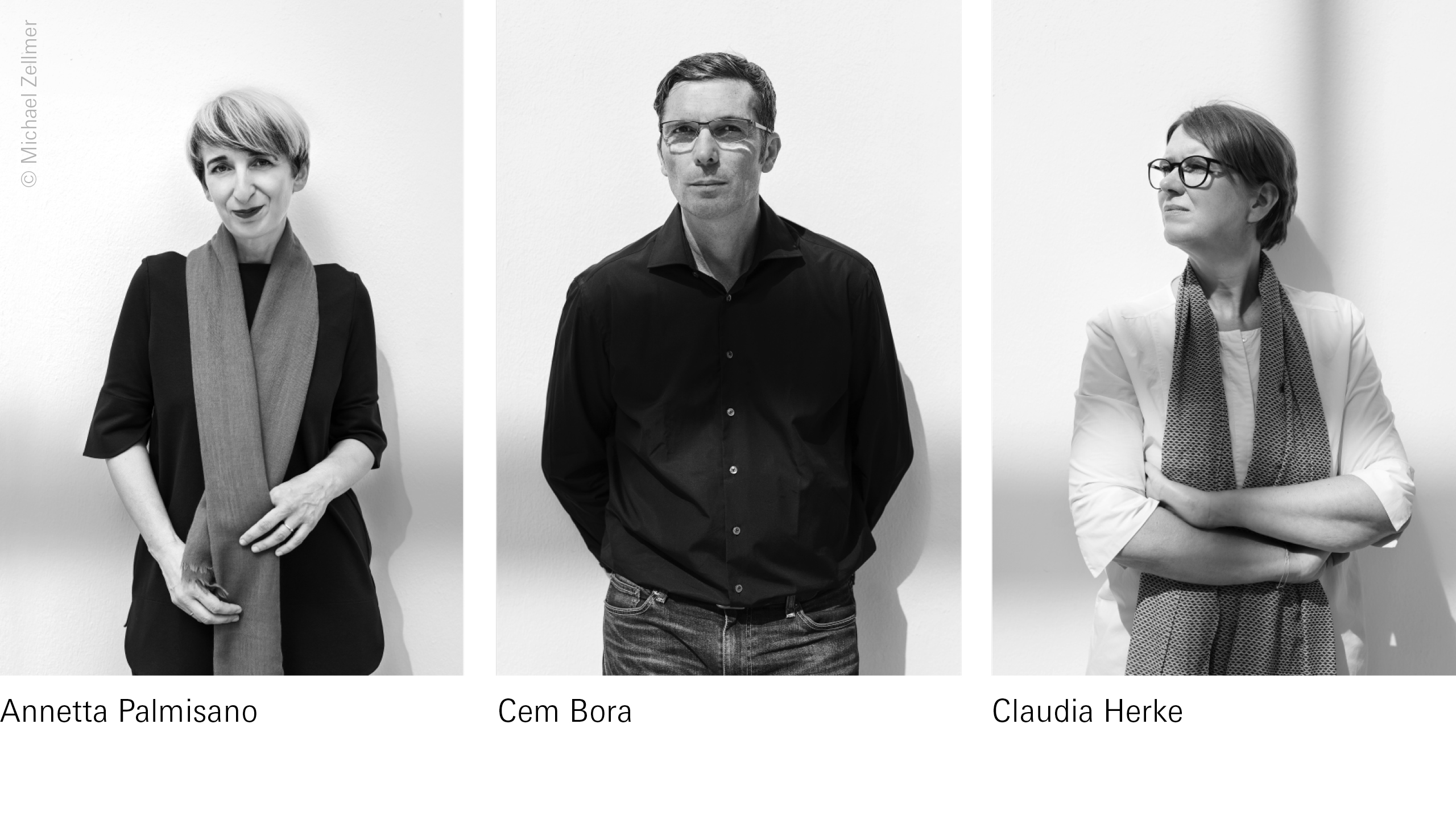 Annette Palmisano, Cem Bora and Claudia Herke from Stilbüro bora.herke.palmisano
