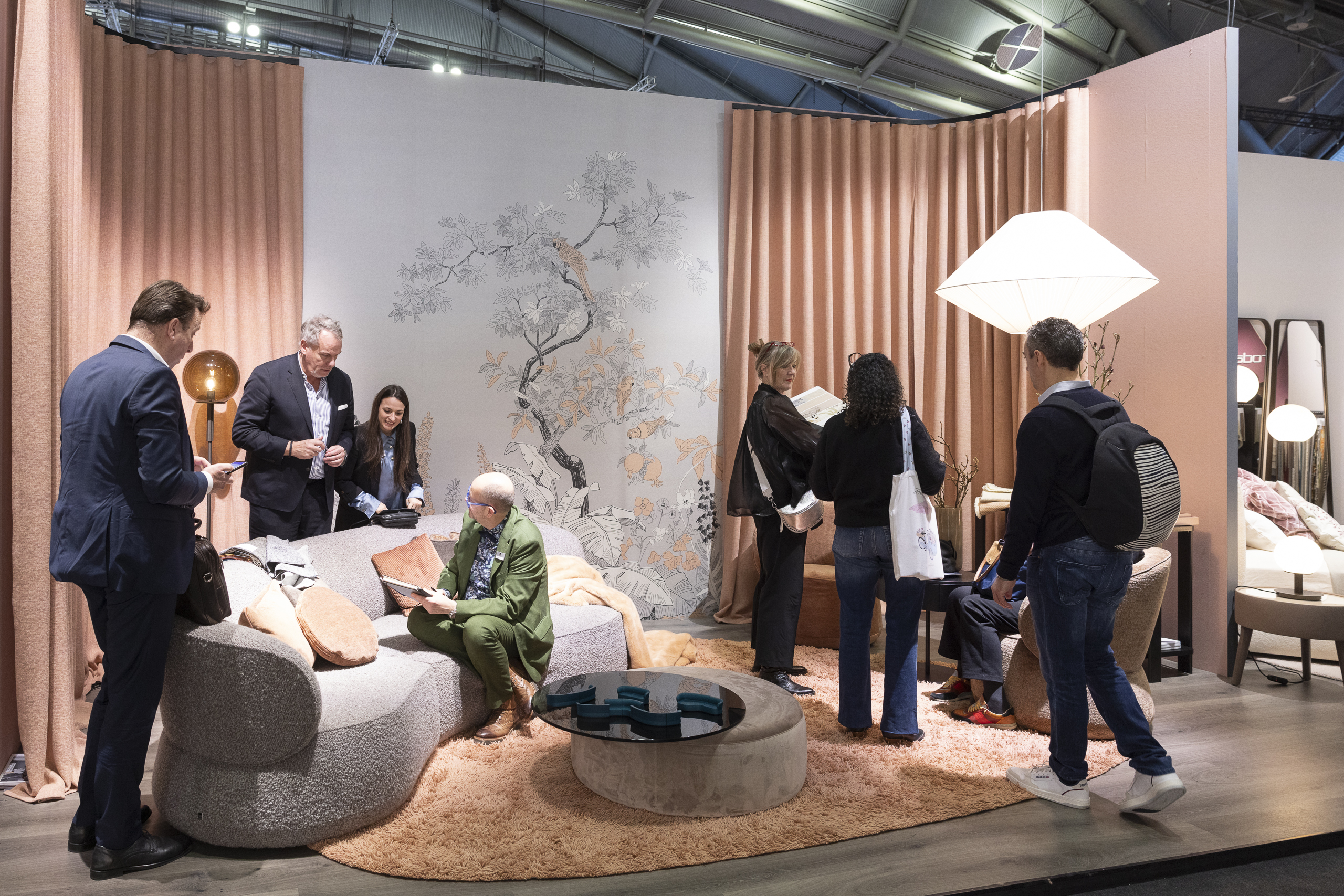 trade visitors at Ambiente