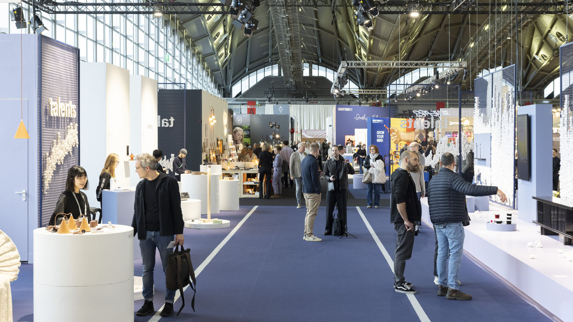 Ambiente Talents-Areal in Halle 3.1