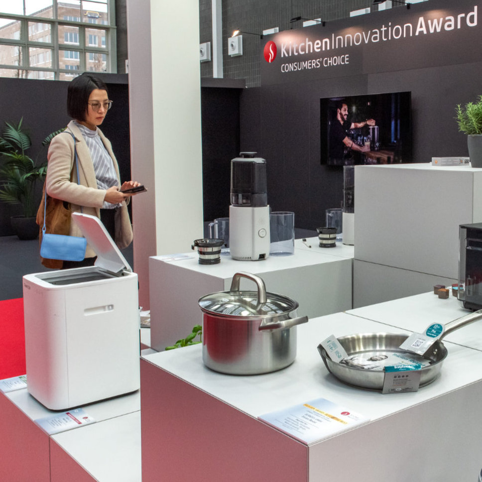 Kitchen Innovation Award Ausstellung auf der Ambiente
