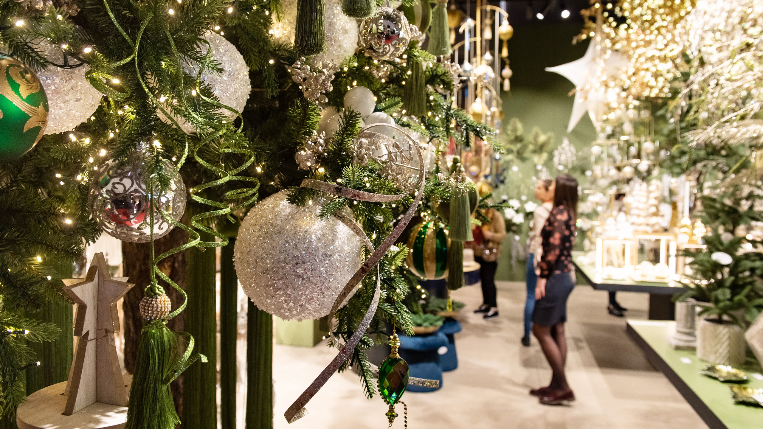 Weihnachtsdekoartion auf der Christmasworld